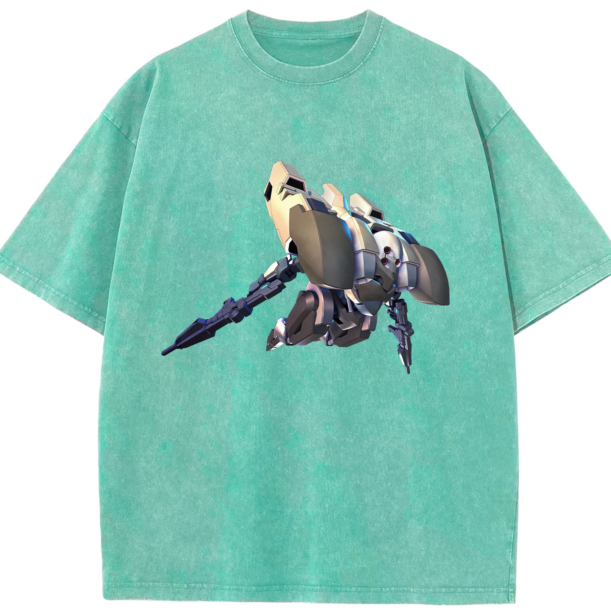 （画像用） 機動戦士ガンダム Mobile Suit Gundam 綿100% ヴィンテージ風 半袖Tシャツ（フロントプリント）